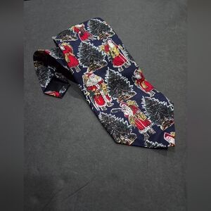 Ferrell Reed Festive Christmas Patterned Tie 56  in.